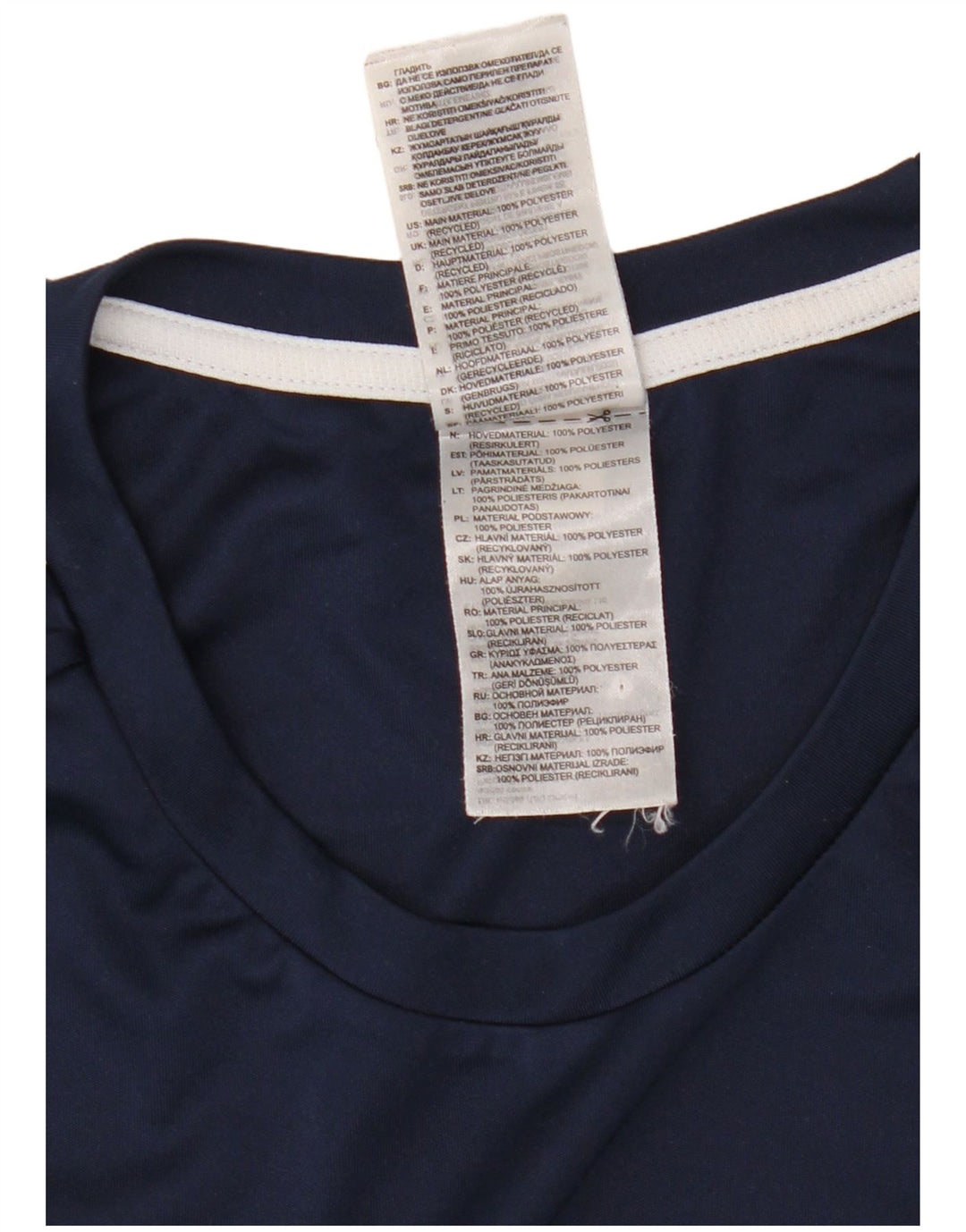 Adidas Herren Aeroready T-Shirt Top XL Marineblau Polyester