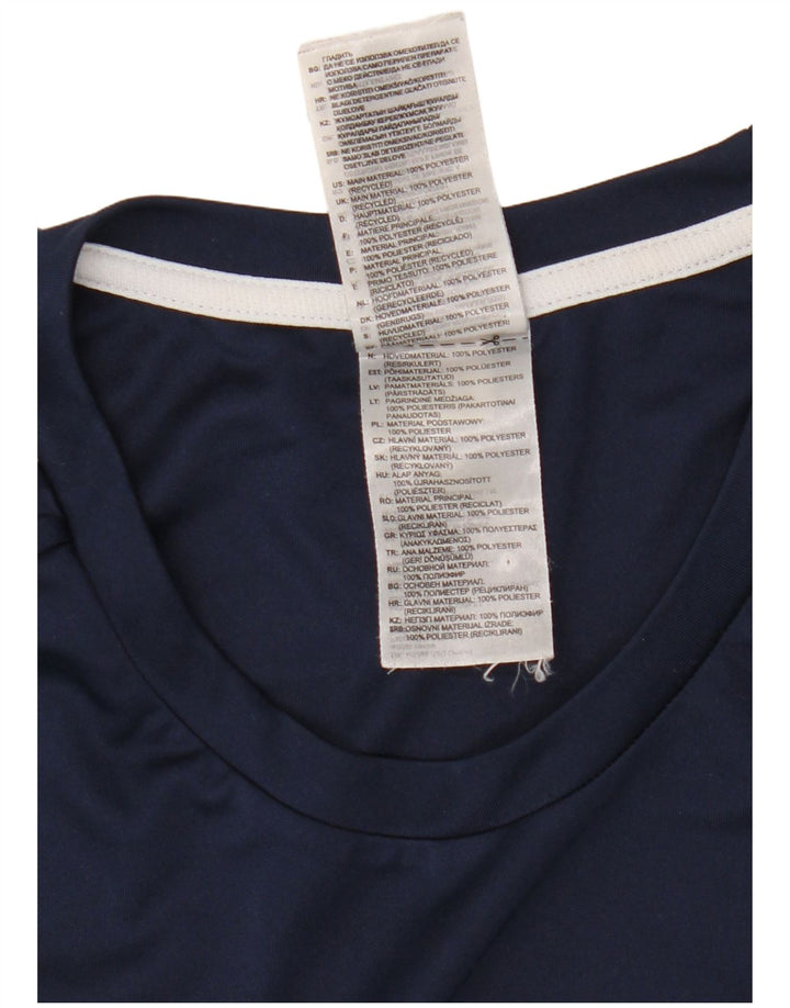 Adidas Herren Aeroready T-Shirt Top XL Marineblau Polyester