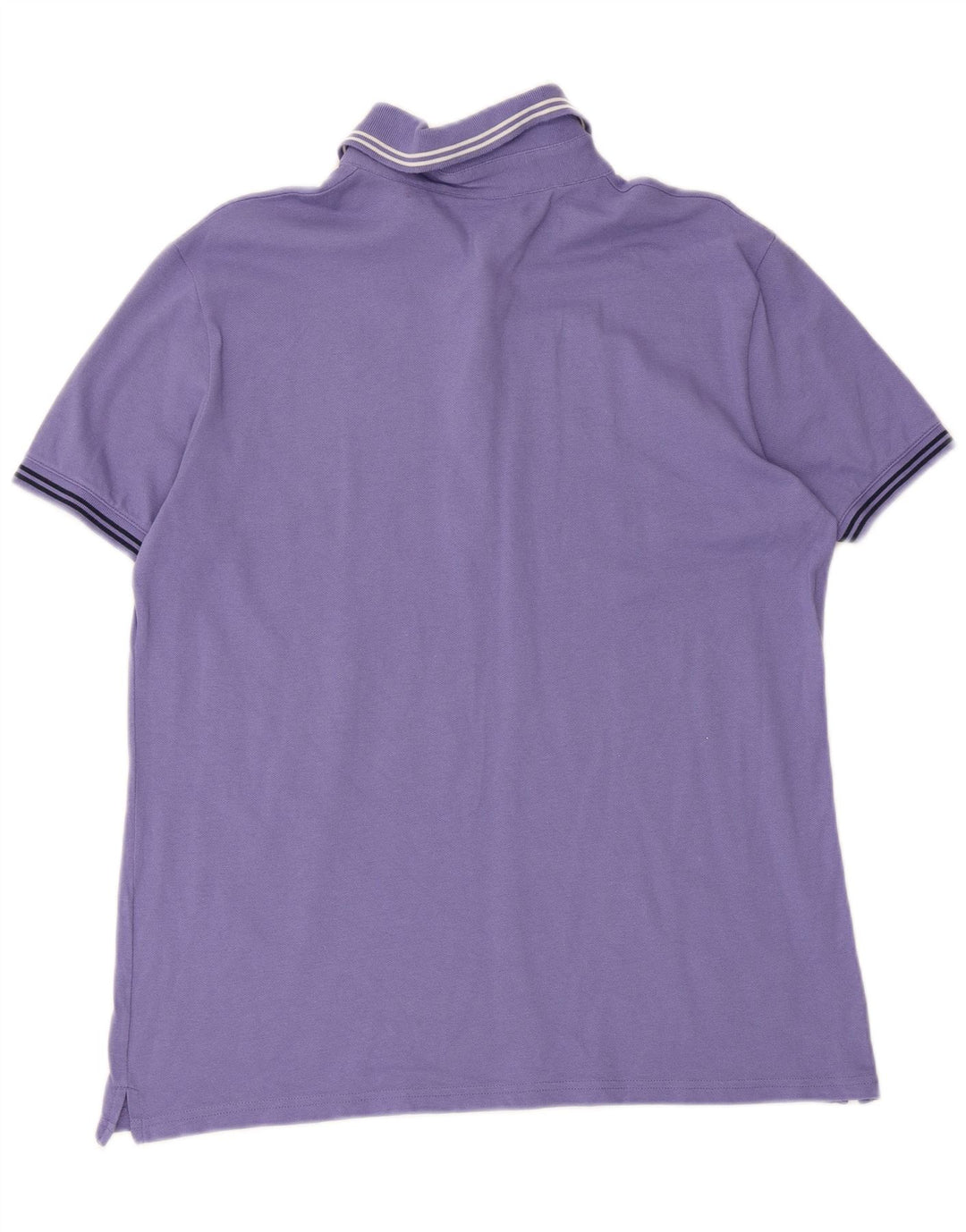 Benetton Herren Poloshirt Medium Lila