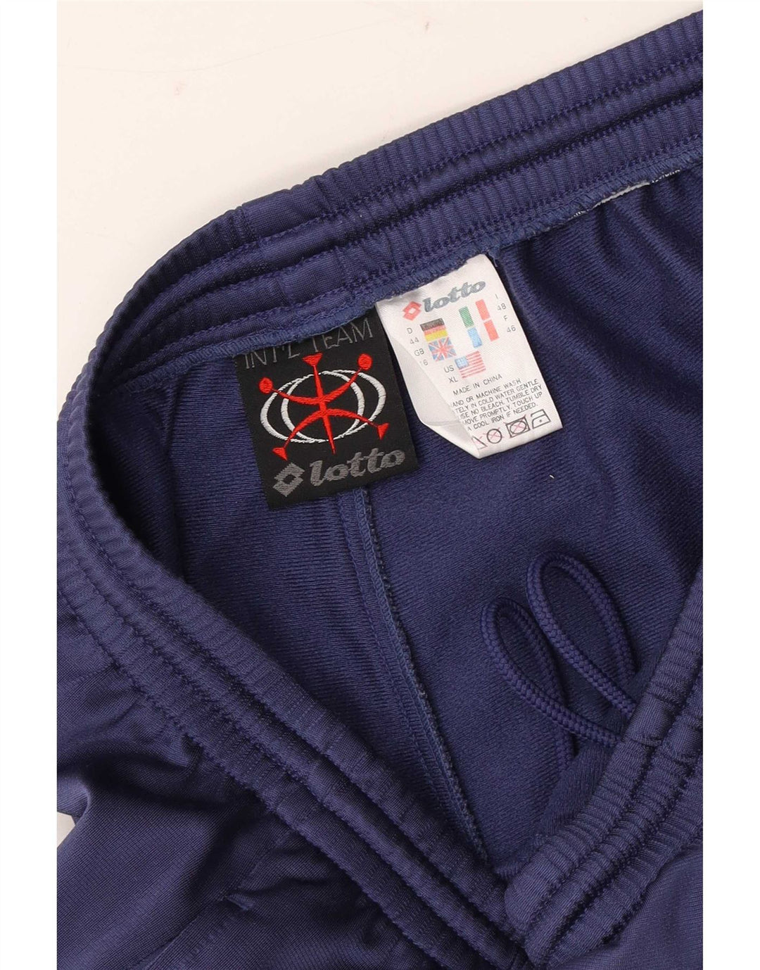 Lotto Damen-Trainingshose, Größe L, Marineblau, Polyester
