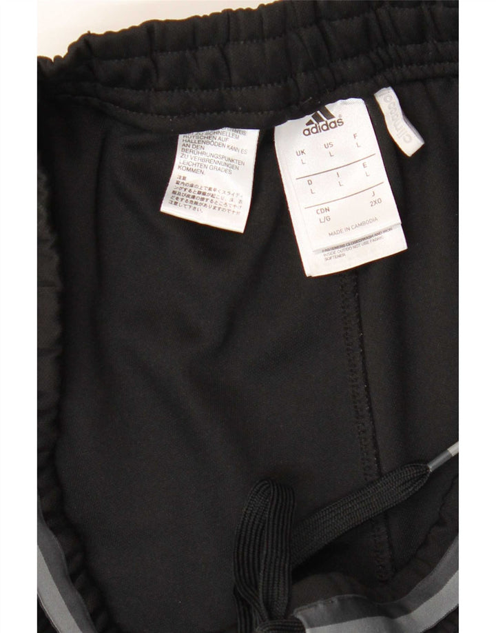 Adidas Herren Climacool Trainingshose, groß, aus schwarzem Polyester