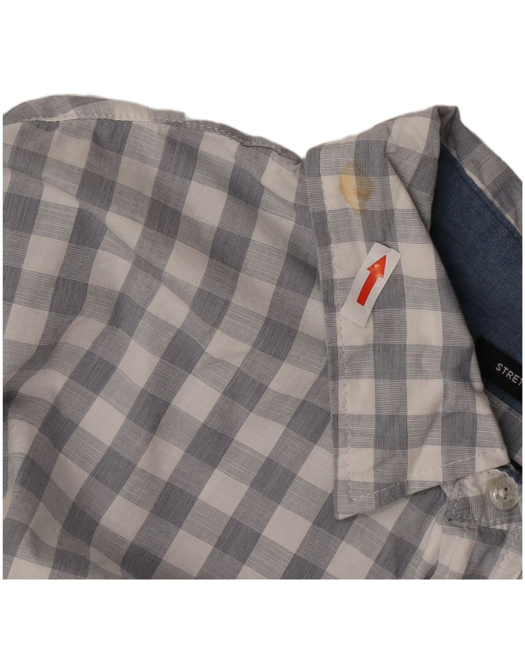 Lee Herren-Hemd mit normaler Passform, 2XL, grau kariert, Baumwolle