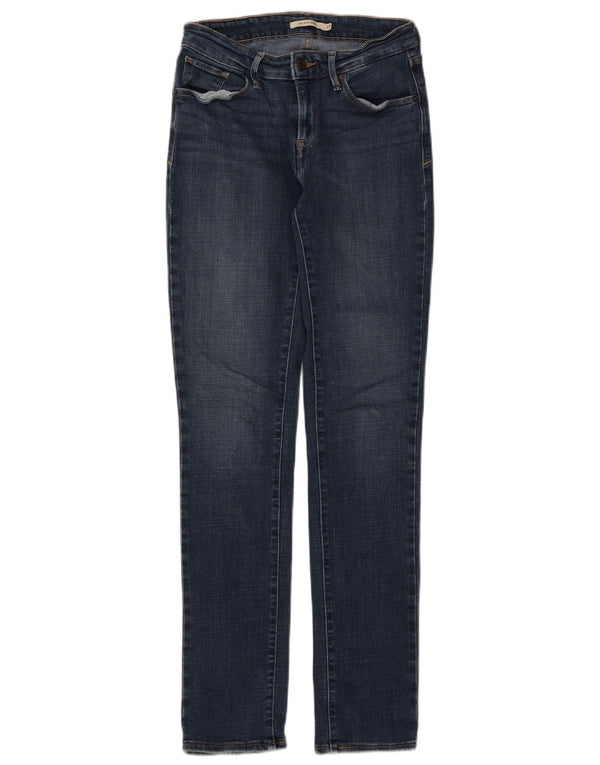 Levi's Damen Mid Rise Skinny Jeans US 4 Small W27 L32 Blaue Baumwolle