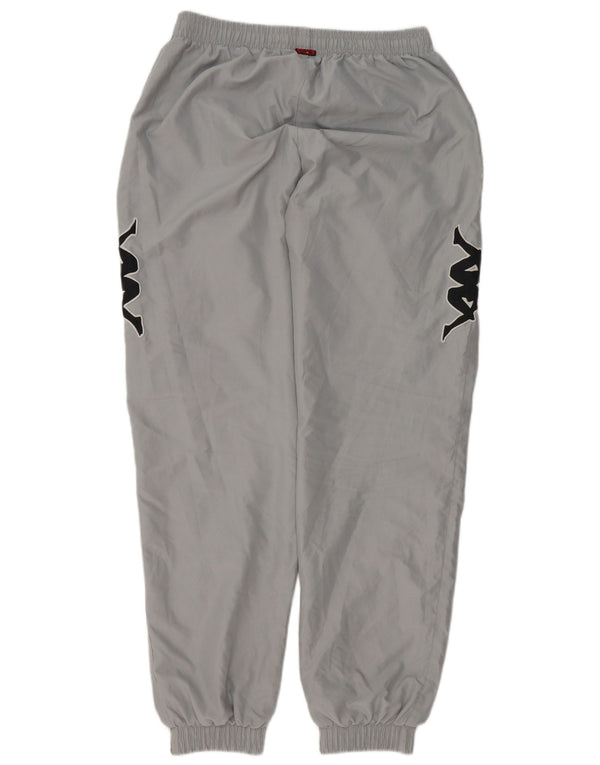Kappa Herren A.C. Siena Graphic Trainingshose, Jogginghose, Größe L, Grau