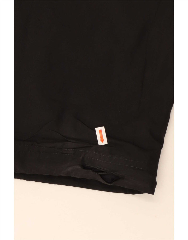 Puma Herren-Trainingshose, groß, schwarzes Farbblock-Polyester