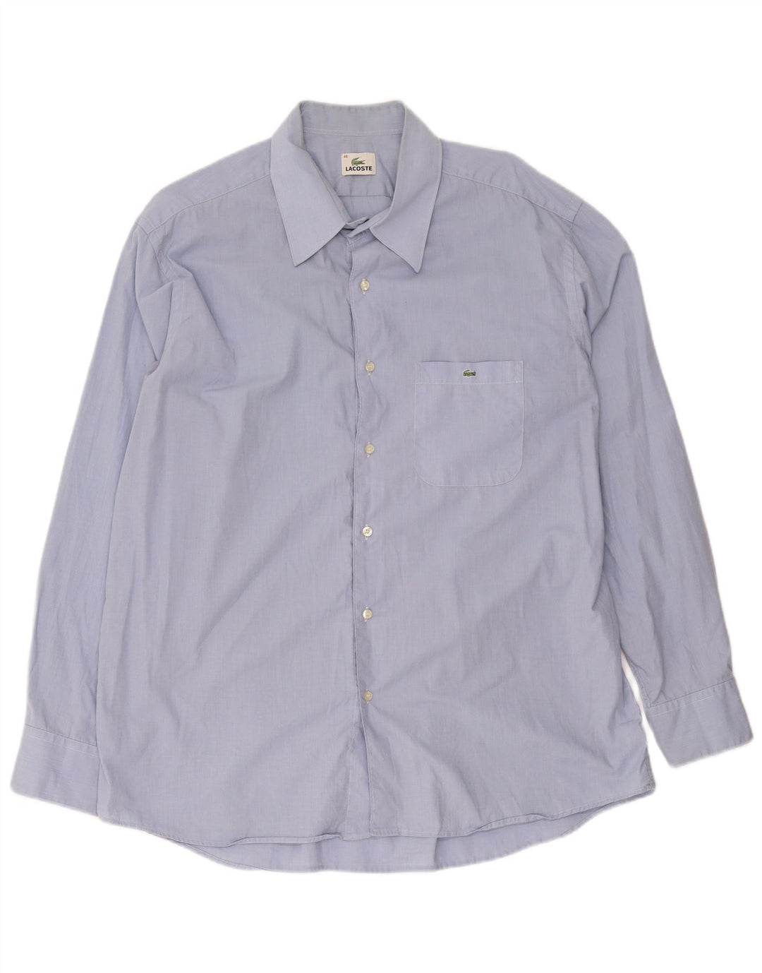 Lacoste Herrenhemd Größe 46 2XL Blau