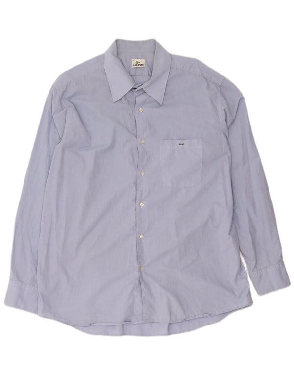 Lacoste Herrenhemd Größe 46 2XL Blau