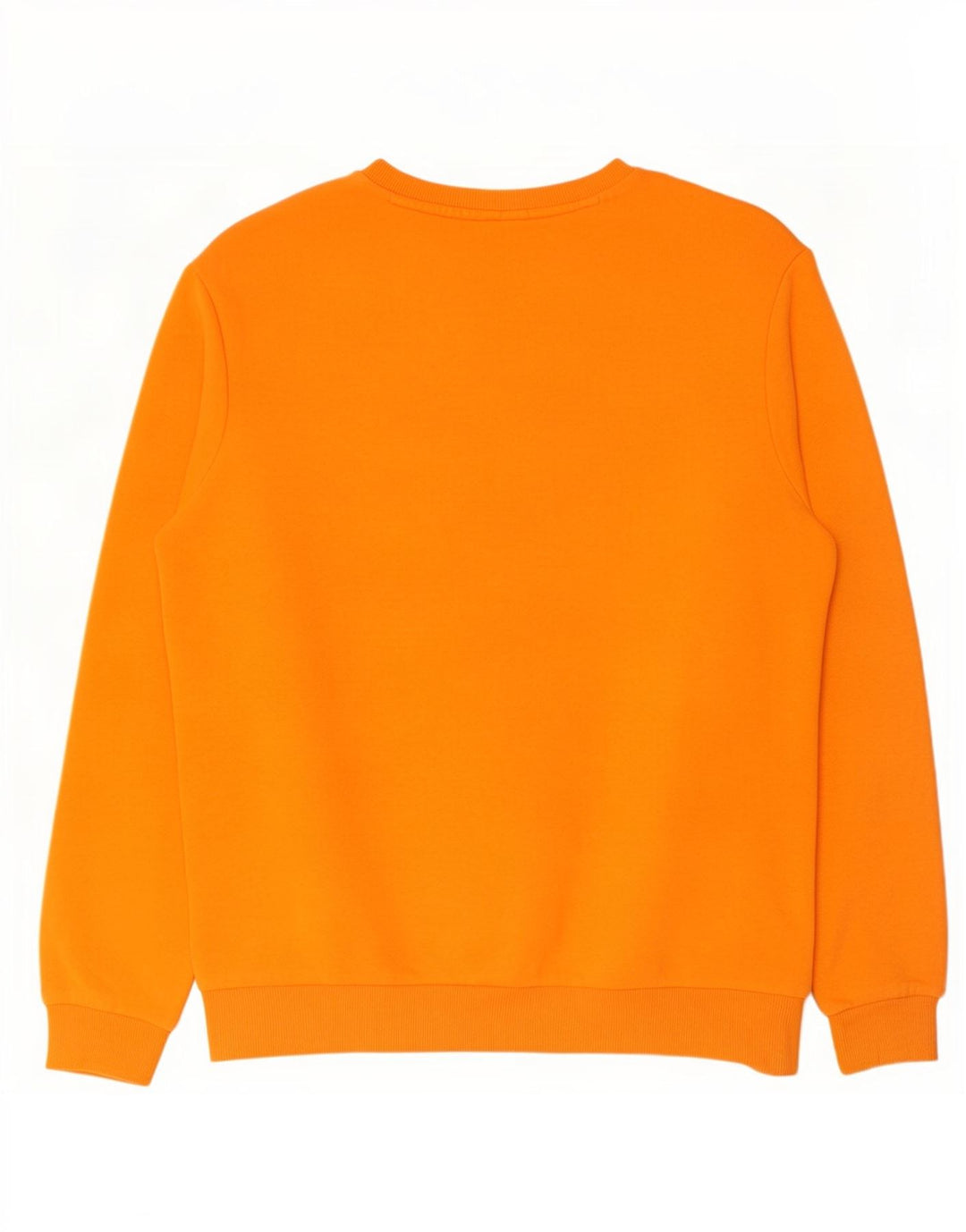 Puma Herren Grafik-Sweatshirt-Pullover aus mitteloranger Baumwolle