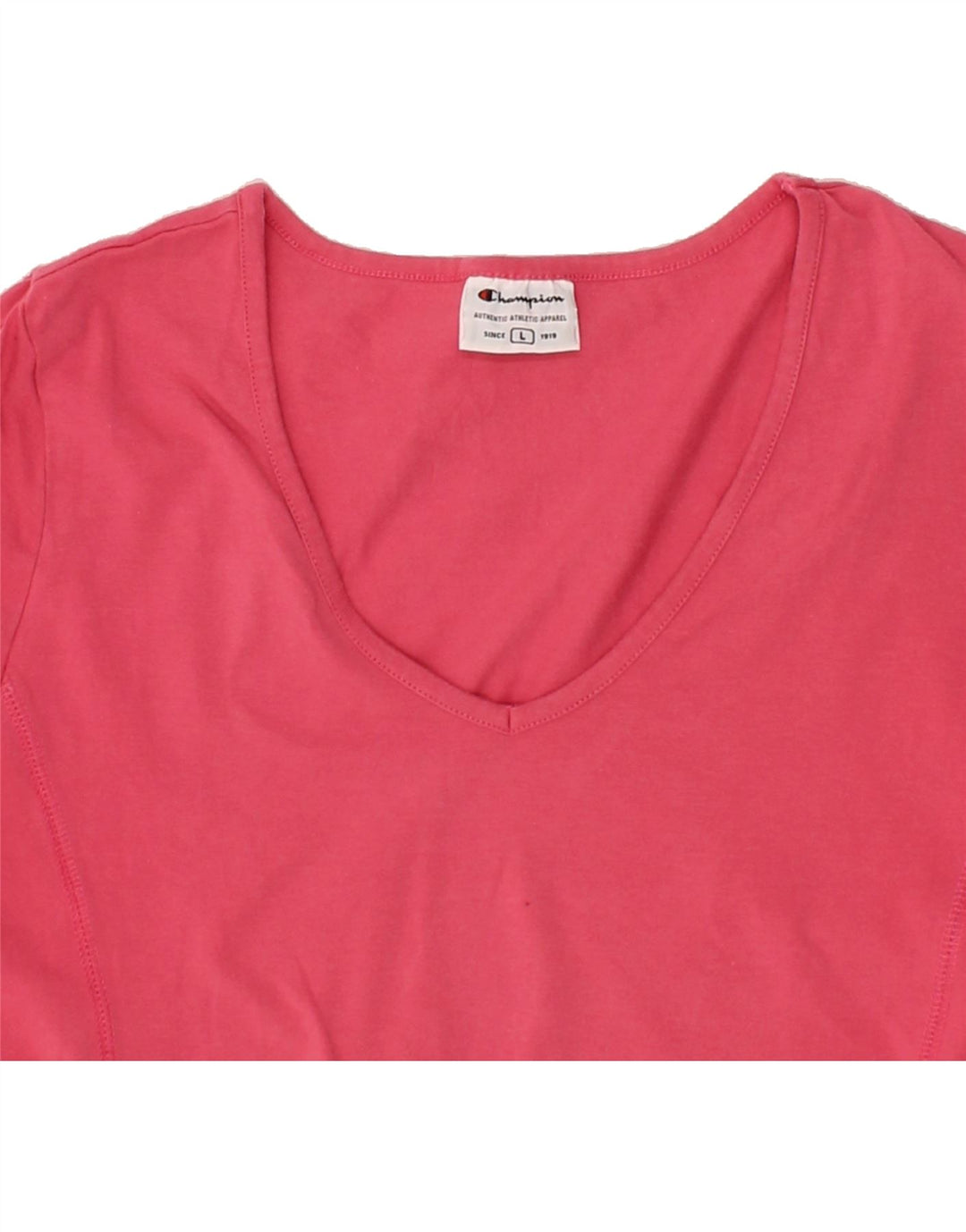 CHAMPION Girls Top Long Sleeve 11-12 Years Large Pink Vintage Champion and Second-Hand Champion from Messina Hembry 