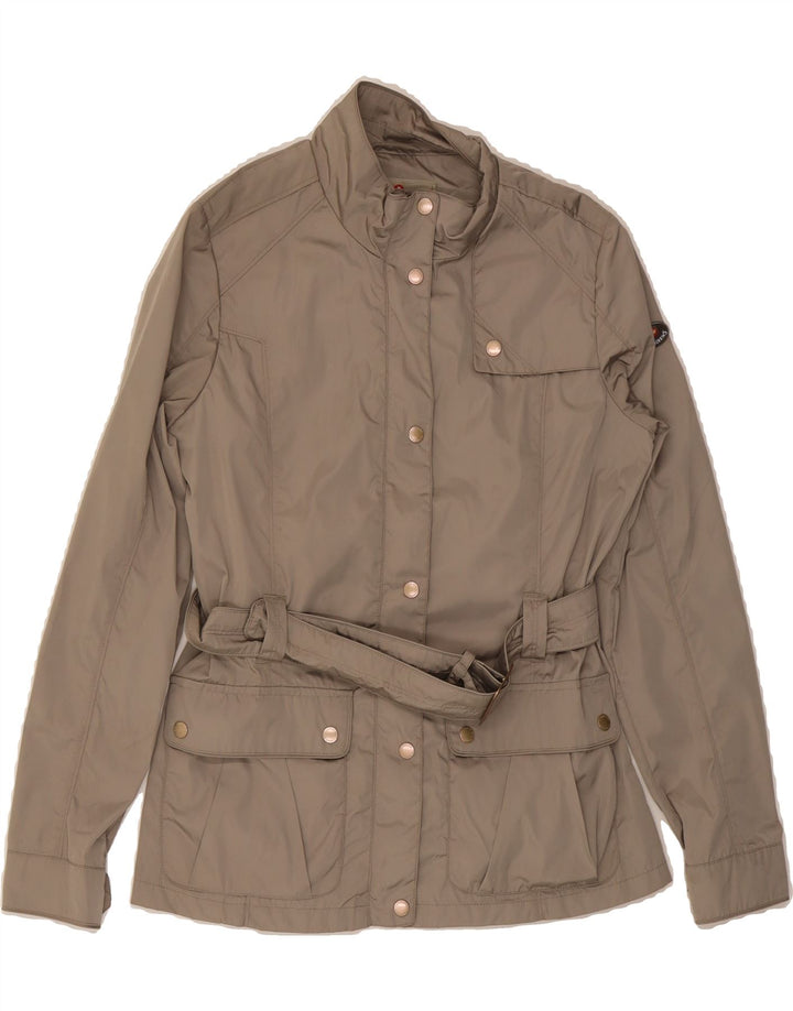 CANADIENS Womens Utility Jacket IT 42 Medium Beige Vintage Canadiens and Second-Hand Canadiens from Messina Hembry 