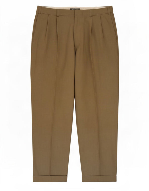 Marks & Spencer Herren St. Michael Pegged Freizeithose W36 L29 Khaki