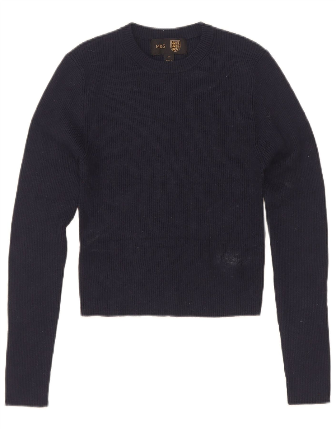 Marks & Spencer Damen Crop Top UK 4 XS Marineblau