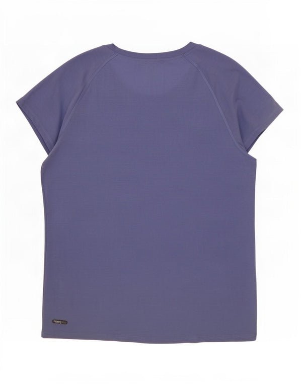 The North Face Damen T-Shirt Top UK 14 Medium Lila