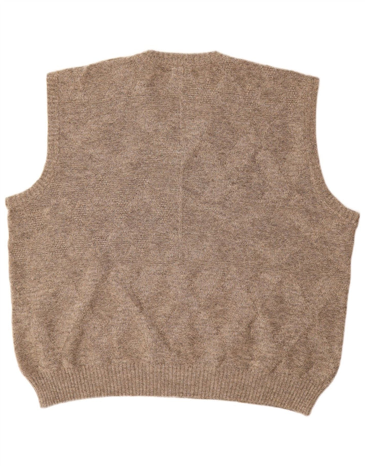 Canda Herren Weste Tank Top 2XL Beige Acryl