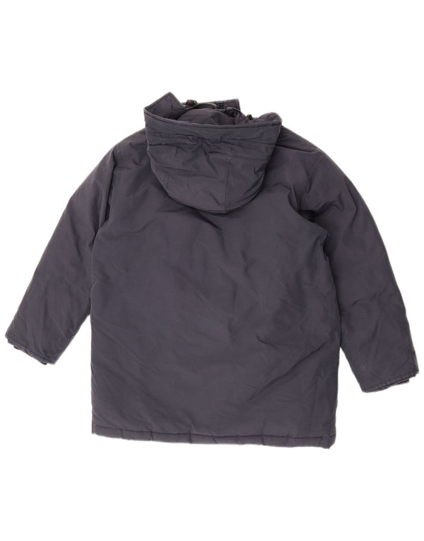 Woolrich Wattierte Jungenjacke mit Kapuze, 9–10 Jahre, Marineblau