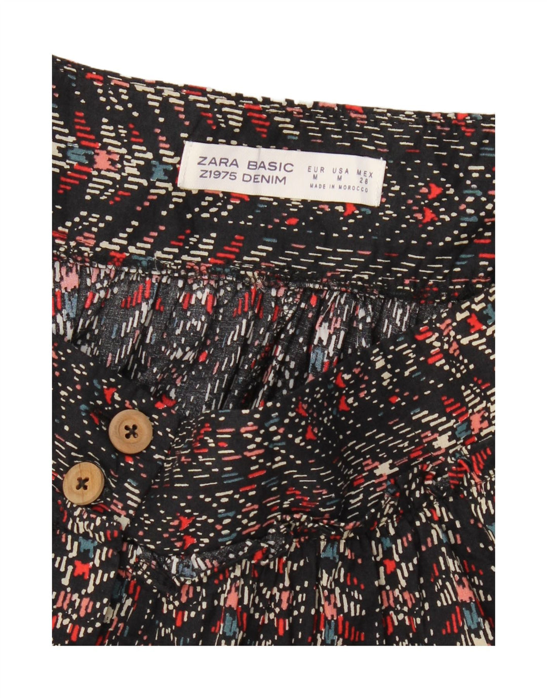 ZARA Womens Maxi Skirt Medium W28 Black Striped Vintage Zara and Second-Hand Zara from Messina Hembry 