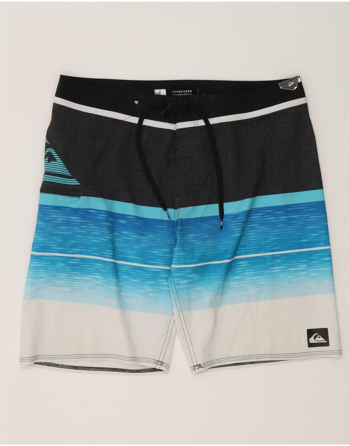 Quiksilver Herren-Badeshorts mit Grafik, groß, mehrfarbig gestreift