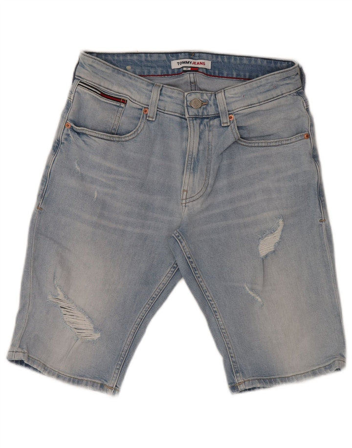 TOMMY HILFIGER Herren Ronnie Relaxed Fit Denim Shorts W29 Small Blue
