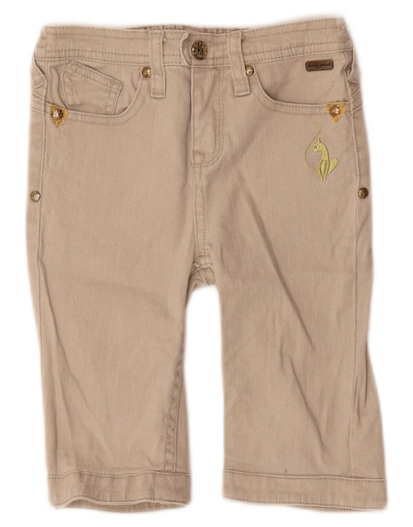 BABY PHAT Bermudashorts für Jungen, 5–6 Jahre, W24, Beige Ramie