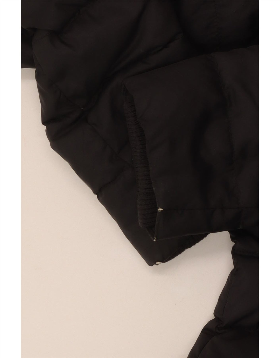 Tommy Hilfiger Wattierter Damenmantel mit Kapuze, UK 10, Größe S, Schwarz, Polyester