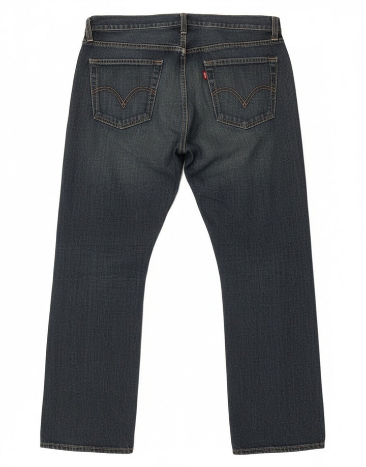 Levi's Herren 514 Slim Straight Jeans W36 L30 Blaue Baumwolle