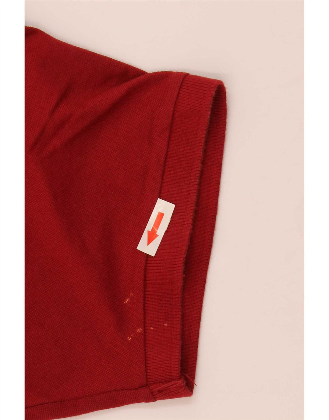 Champion Herren-Poloshirt „Easy Fit“, groß, aus roter Baumwolle