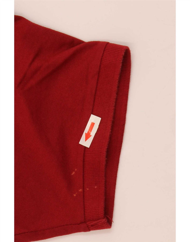 Champion Herren-Poloshirt „Easy Fit“, groß, aus roter Baumwolle