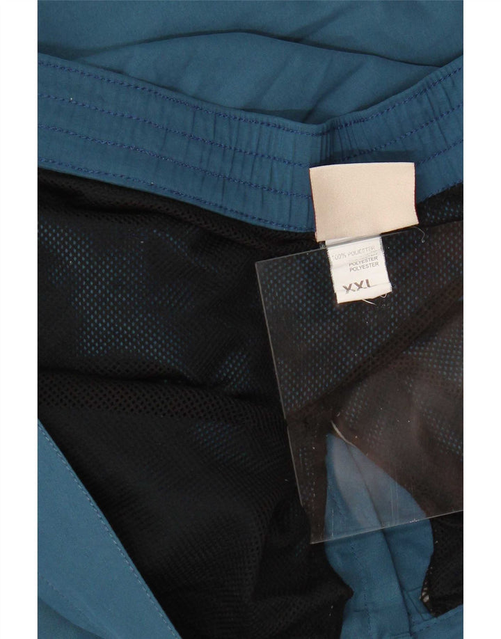 Sergio Tacchini Herren Badeshorts 2XL Blau Polyester