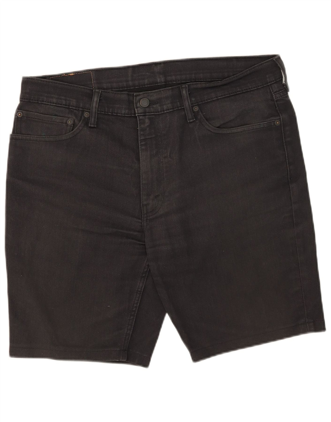 Levi's Herren 511 Denim Shorts W36 Große schwarze Baumwolle