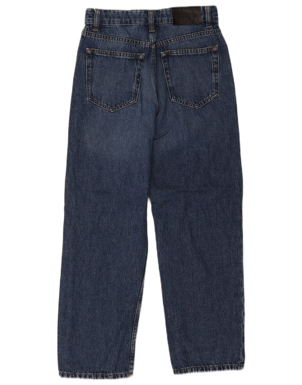 Jigsaw Damen High Waist Straight Jeans W26 L26 Blau