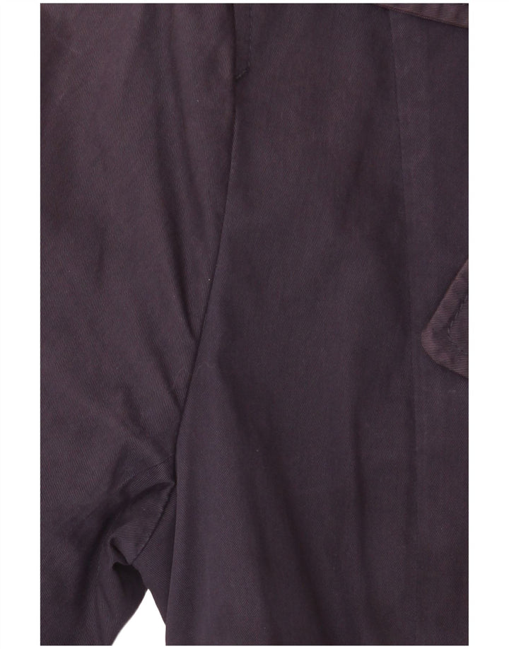 Gant Damen Trenchcoat UK 14 Medium Marineblau Baumwolle