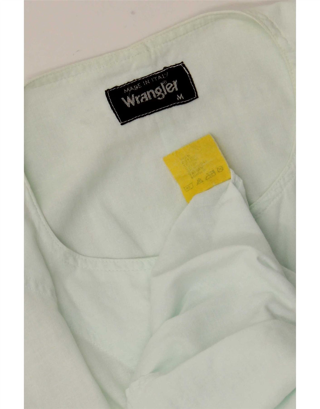 Wrangler Herren Kurzarm-Pulloverhemd aus mitteltürkisfarbener Baumwolle