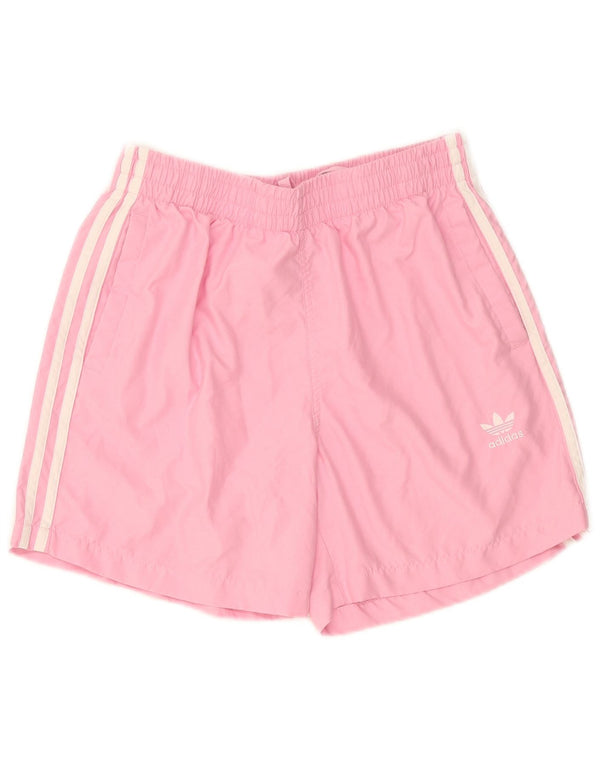 Adidas Damen Sportshorts UK 12 Mittelrosa