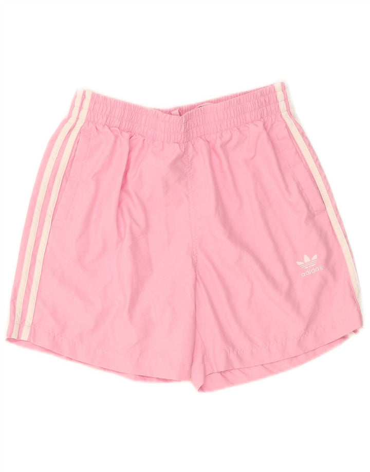 Adidas Damen Sportshorts UK 12 Mittelrosa