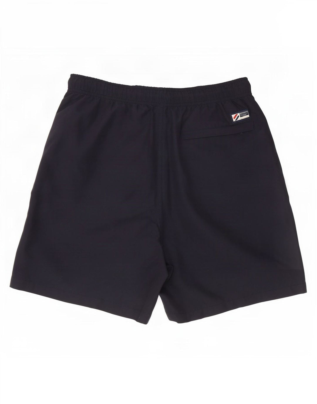 Superdry Herren-Badeshorts mit Grafik, Größe S, Marineblau, Polyester