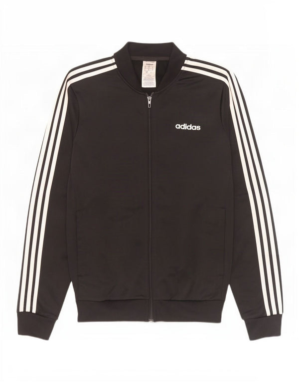 Adidas Herren Trainingsanzug Top Jacke Small Schwarz Polyester