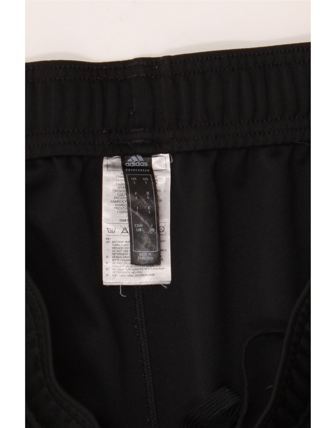 ADIDAS Herren Aeroready-Trainingshose, groß, aus schwarzem Polyester