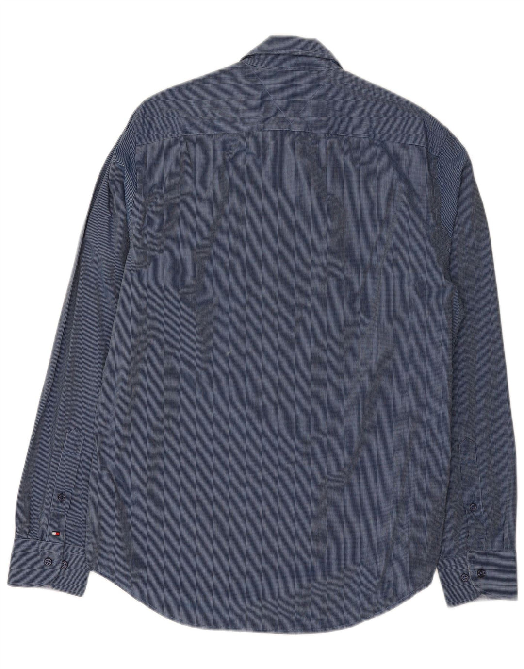 Tommy Hilfiger Herren New York Fit Regular Jeanshemd Mittelblau Gingham