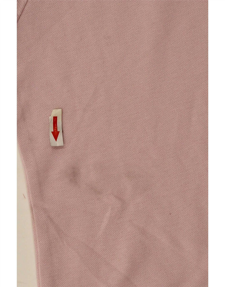 Kappa Damen Poloshirt UK 12 Mittelrosa Baumwolle