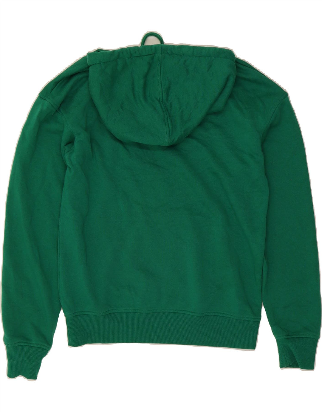 JACK & JONES Mens Graphic Hoodie Jumper Small Green Polyester Vintage Jack & Jones and Second-Hand Jack & Jones from Messina Hembry 