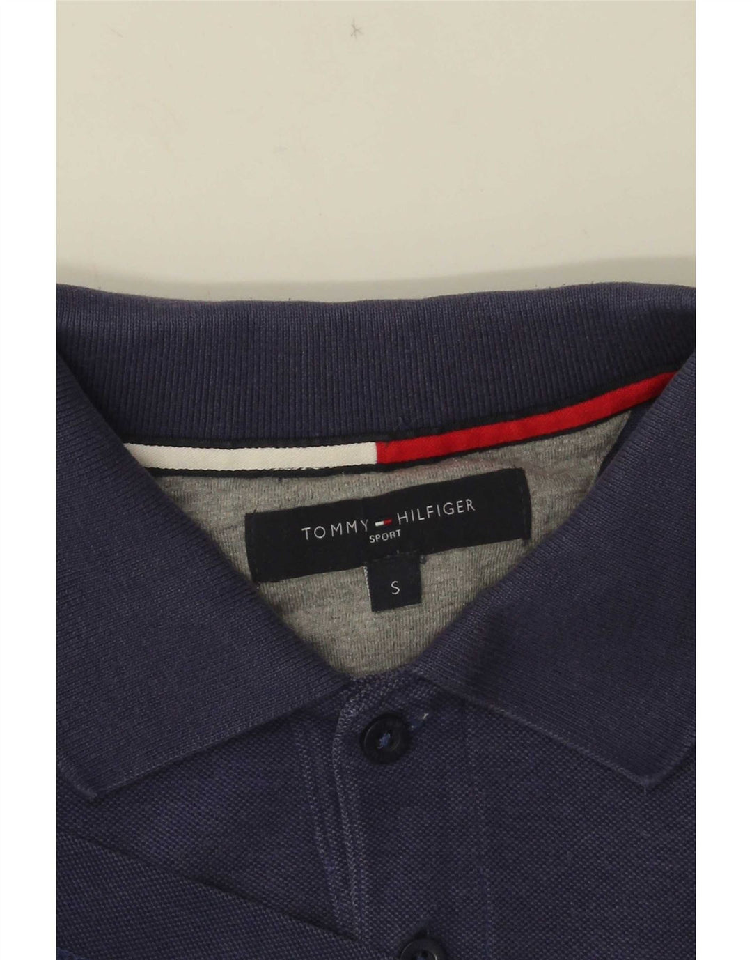 Tommy Hilfiger Herren Poloshirt Small Marineblau