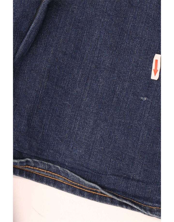 Gap Damen Curvy Bootcut Jeans US 10 Large W30 L33 Blaue Baumwolle