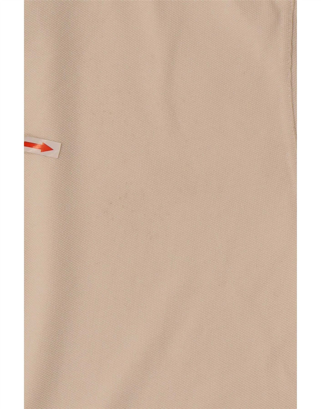 Barbour Herren-Poloshirt, groß, cremefarbene Baumwolle