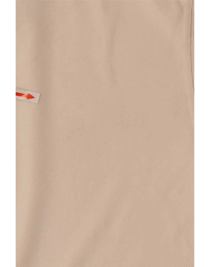 Barbour Herren-Poloshirt, groß, cremefarbene Baumwolle