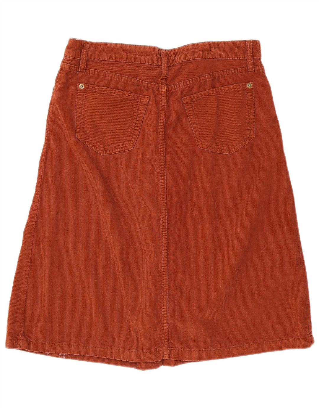 Zara Damen Cordrock EU 38 Small W28 Braun