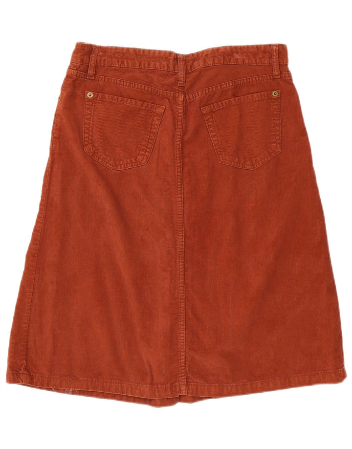 Zara Damen Cordrock EU 38 Small W28 Braun