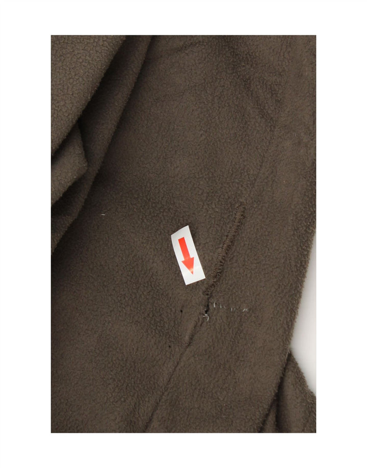 Champion Herren-Fleecepullover mit Reißverschluss am Hals, Größe L, Grau