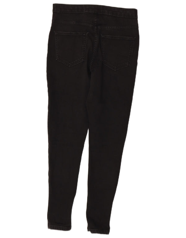 Marks & Spencer Damen Regular Skinny Jeans UK 12 Medium W28 L27 Schwarz