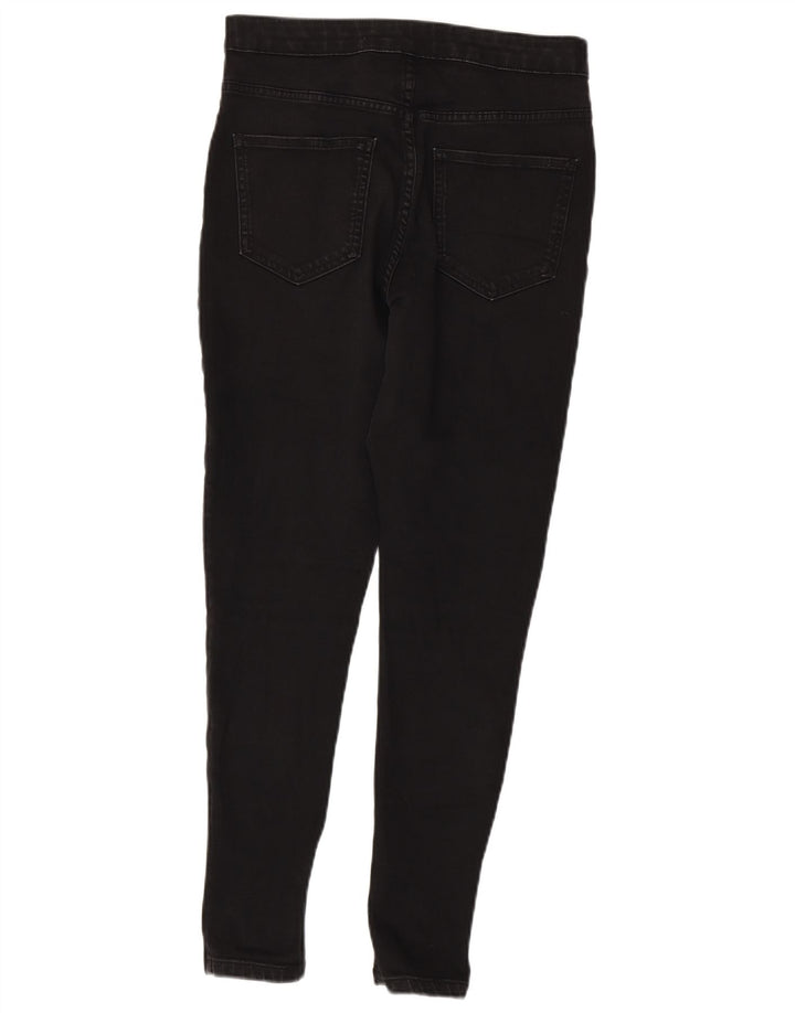 Marks & Spencer Damen Regular Skinny Jeans UK 12 Medium W28 L27 Schwarz