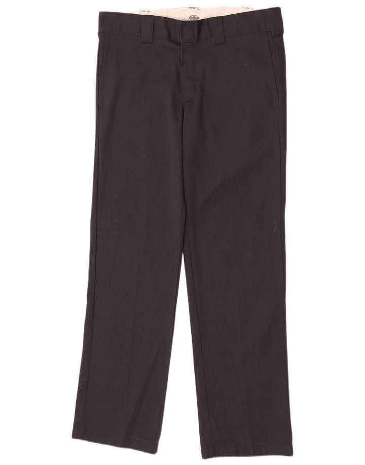 Dickies Herren Straight Chino Hose W31 L32 Schwarz Polyester